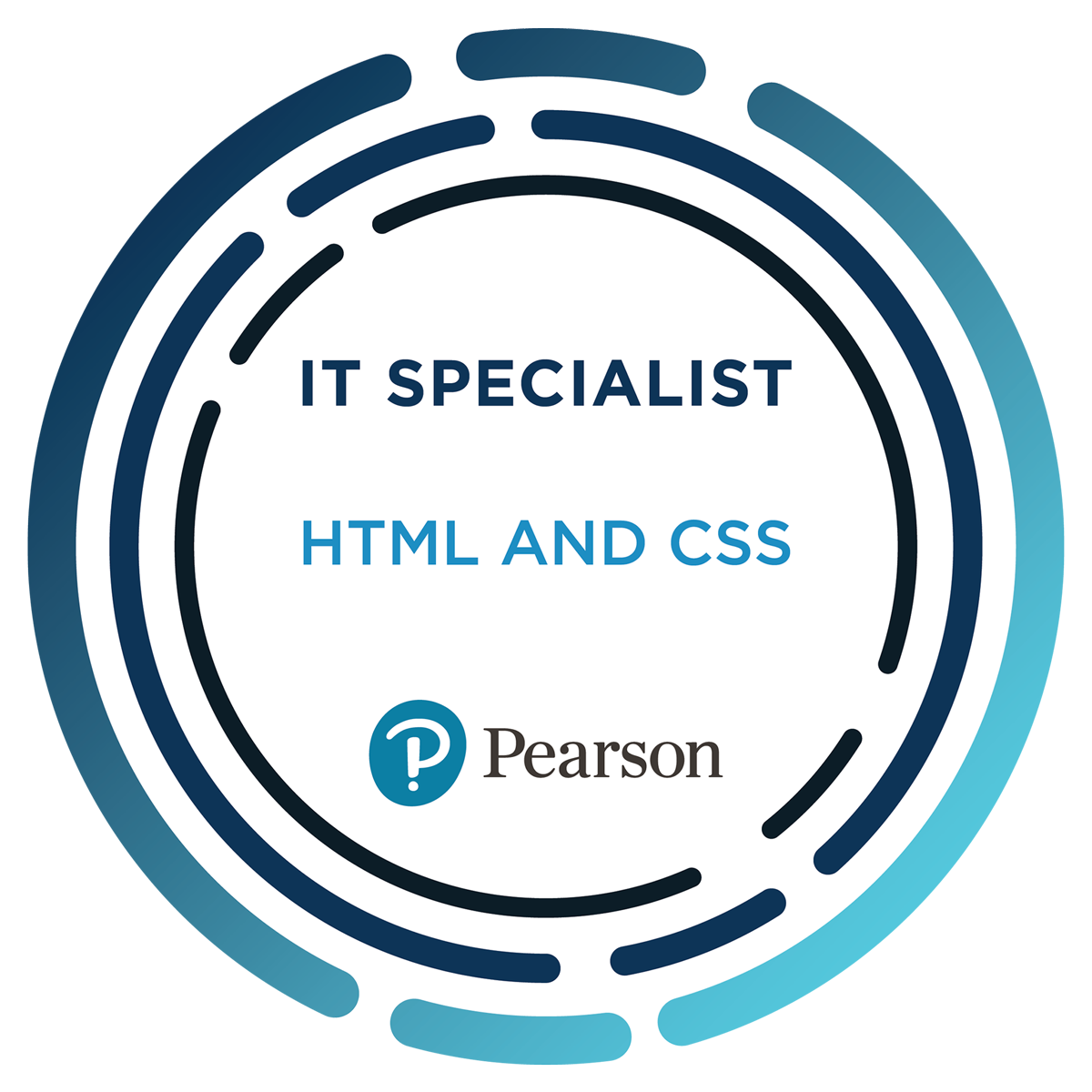 [Pelatihan + International Certification] IT Specialist: HTML and CSS Certification