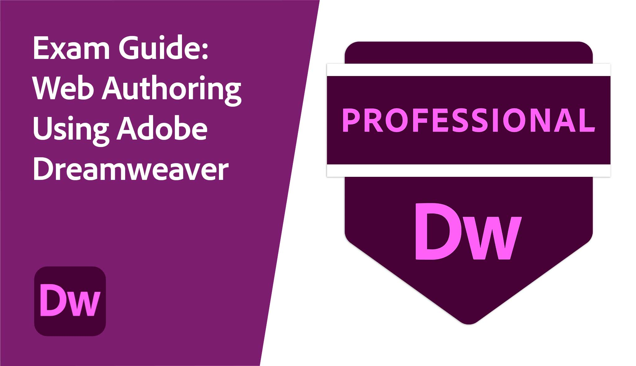 [Pelatihan + International Certification] Web Authoring using Adobe Dreamweaver Certification