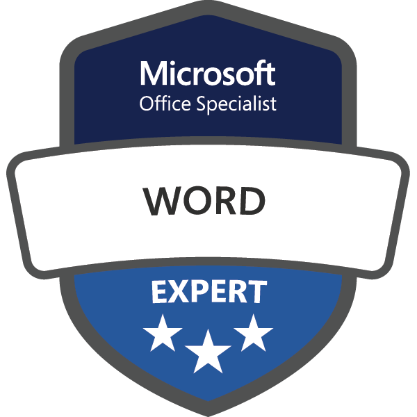 [Pelatihan + International Certification] Word Expert (Office 2019) Certification
