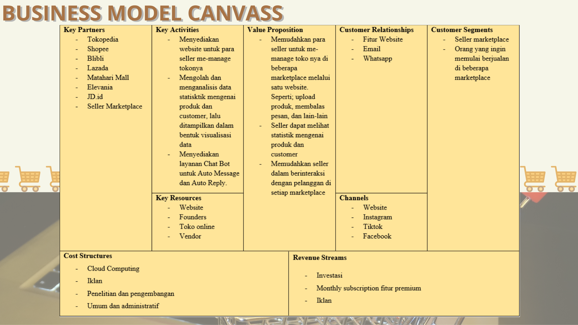First slide