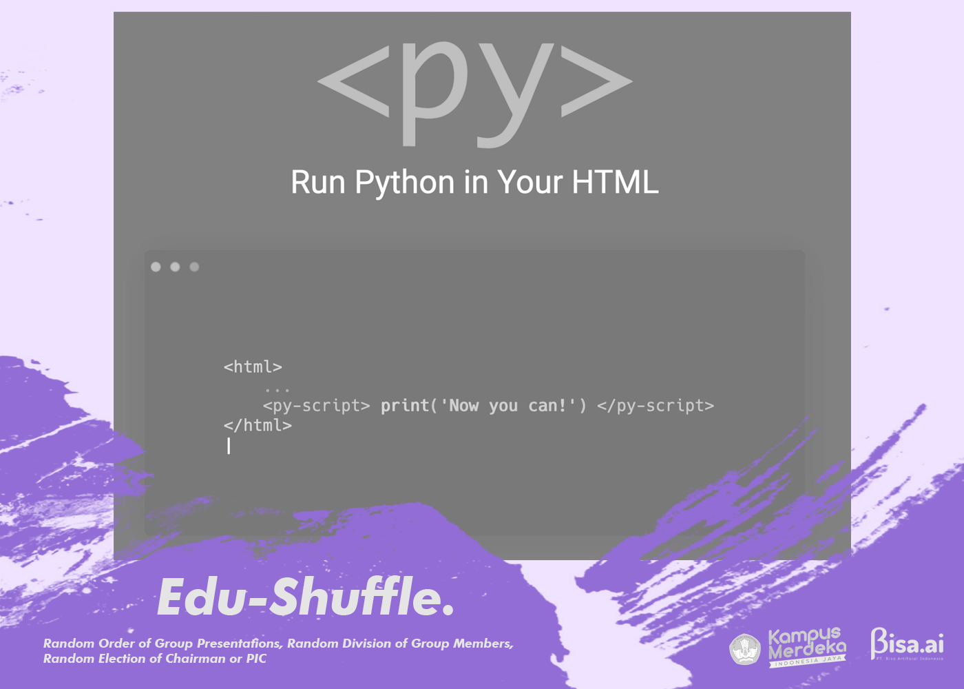 First slide
