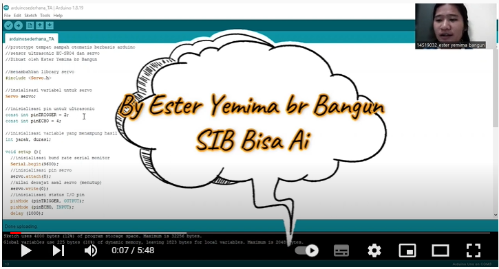 First slide