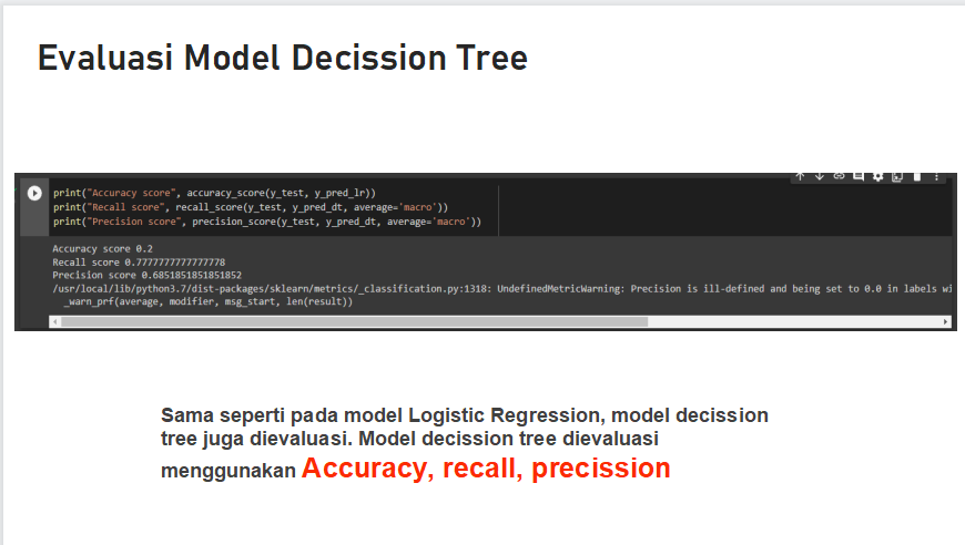 First slide