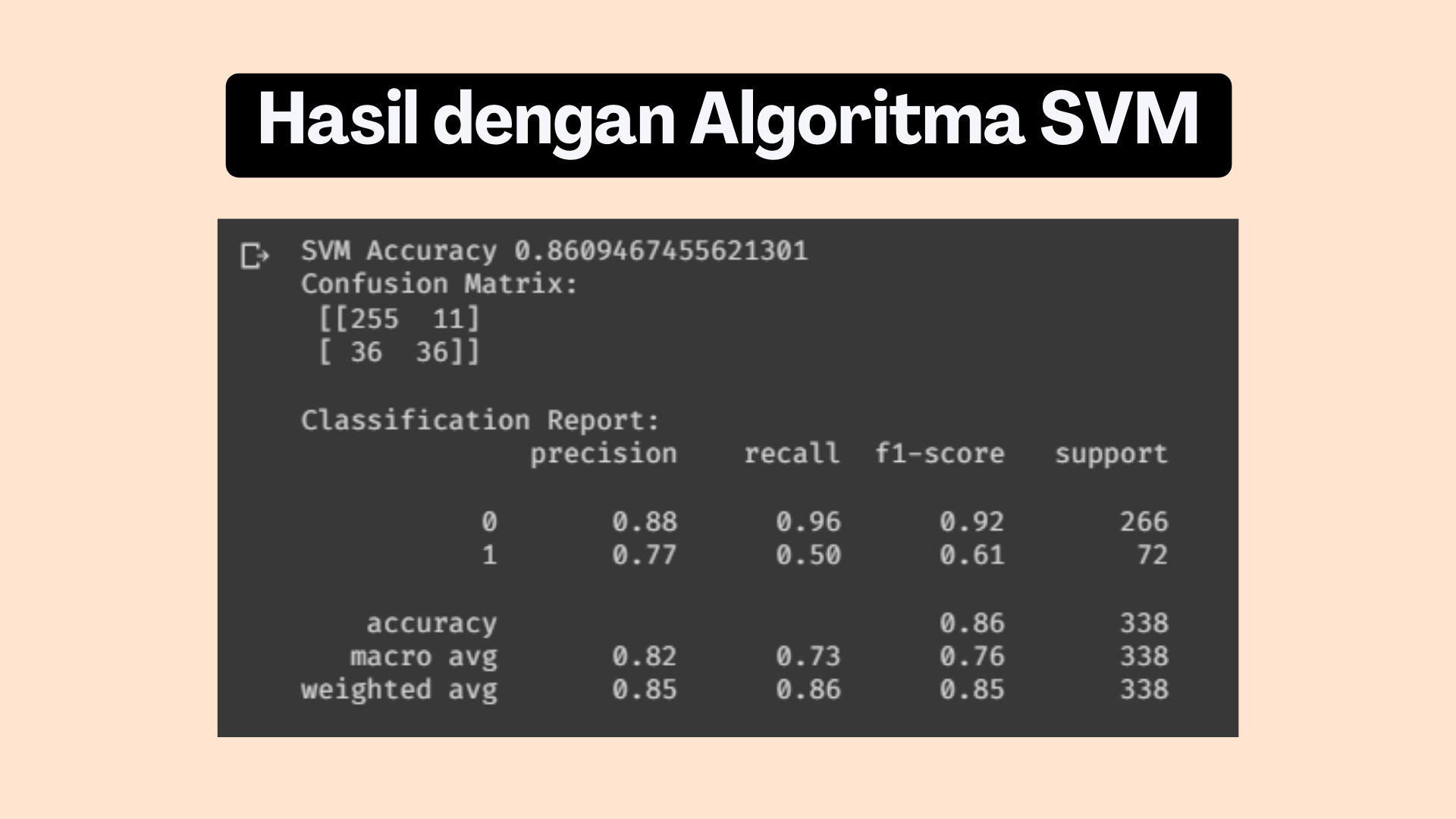 First slide