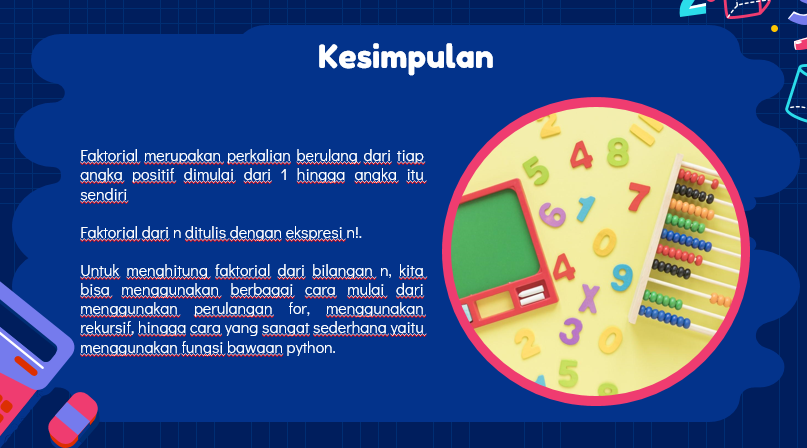 First slide