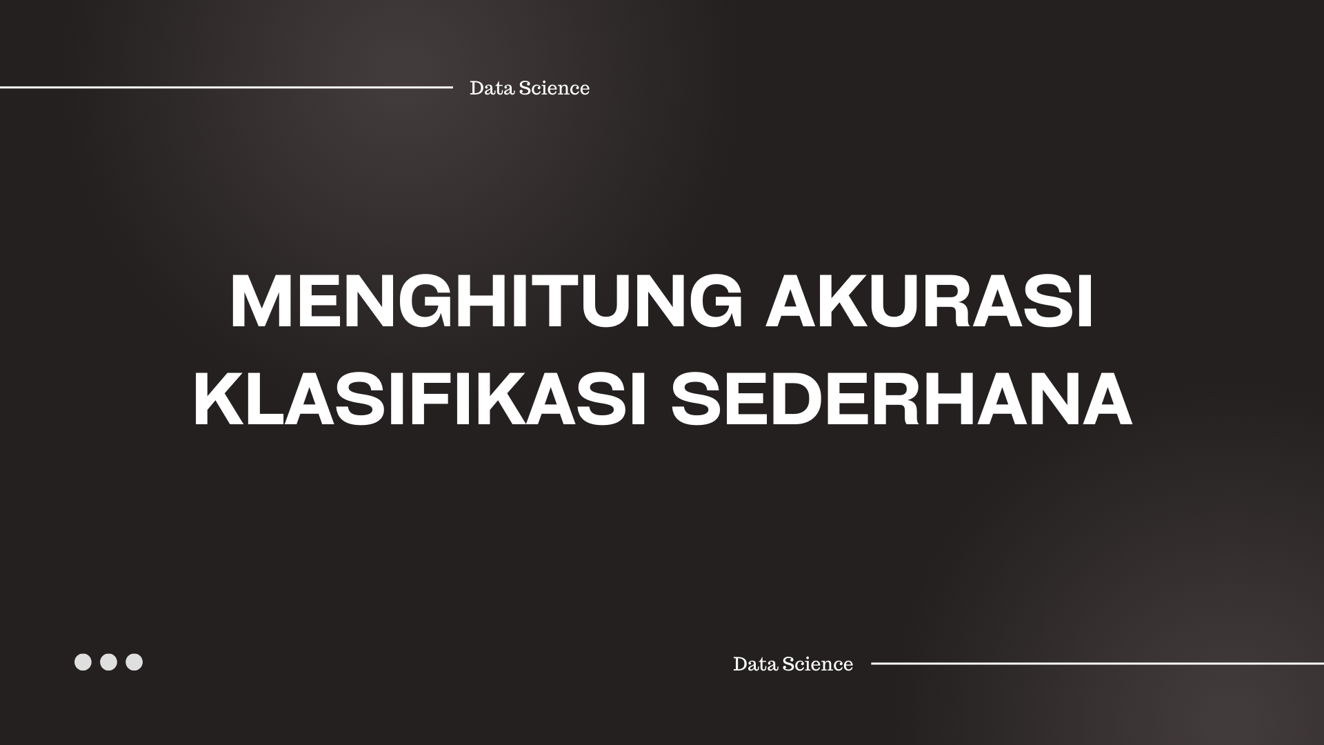 First slide
