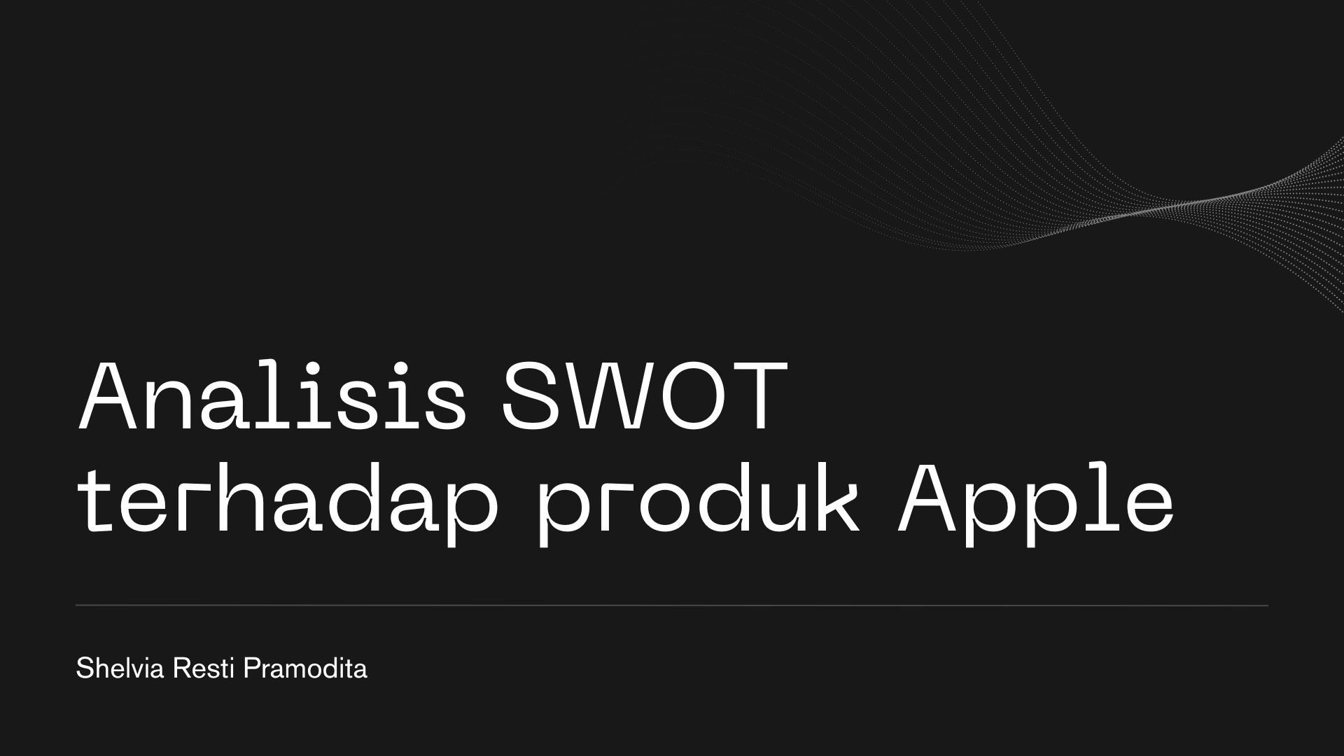 First slide