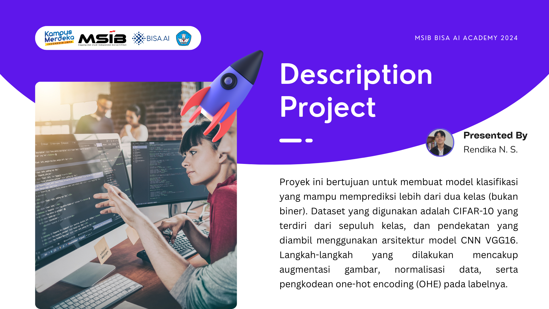 First slide