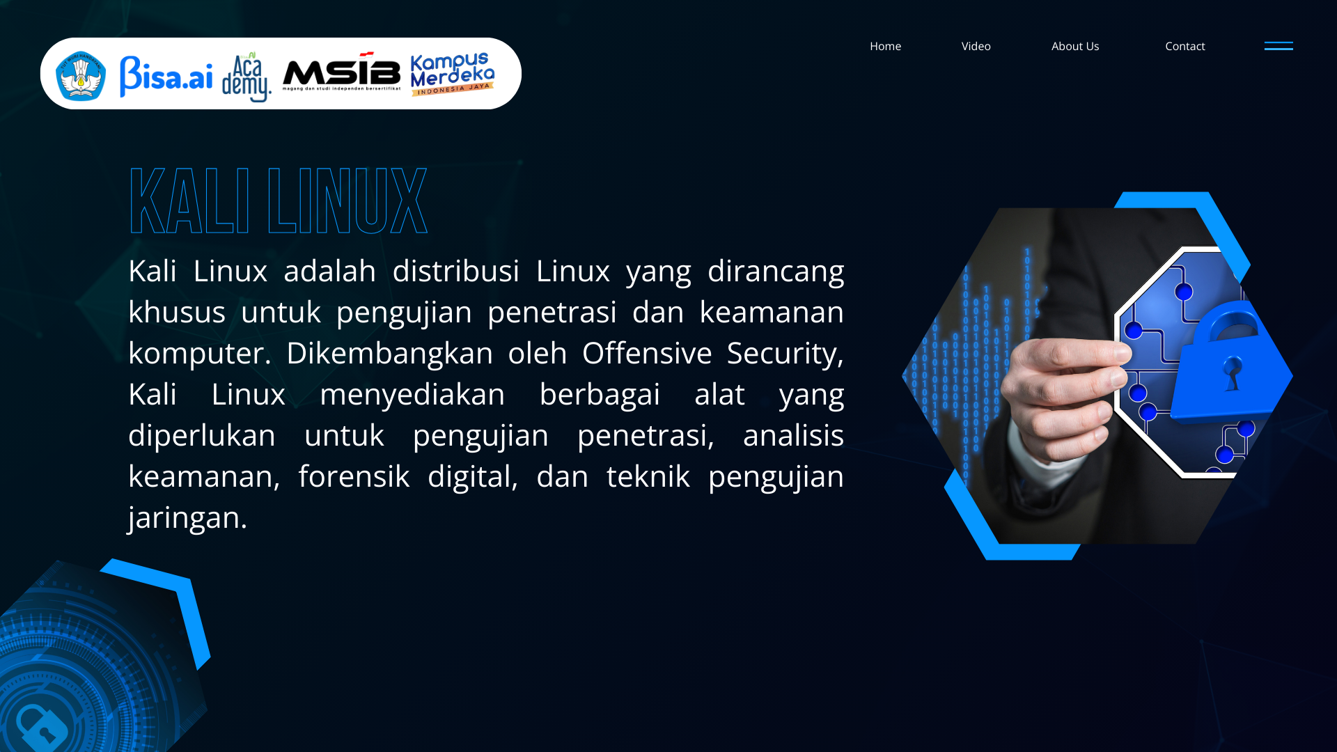 First slide