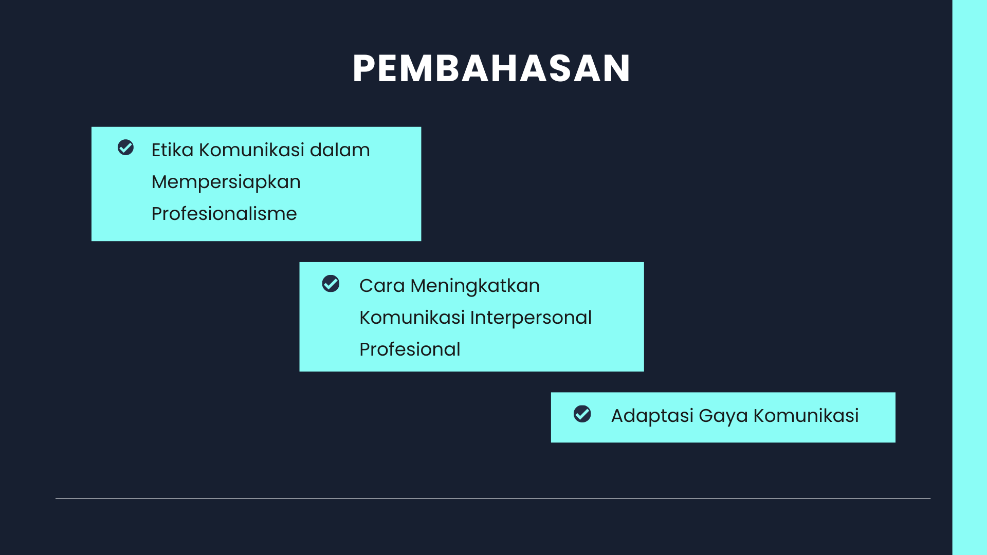 First slide