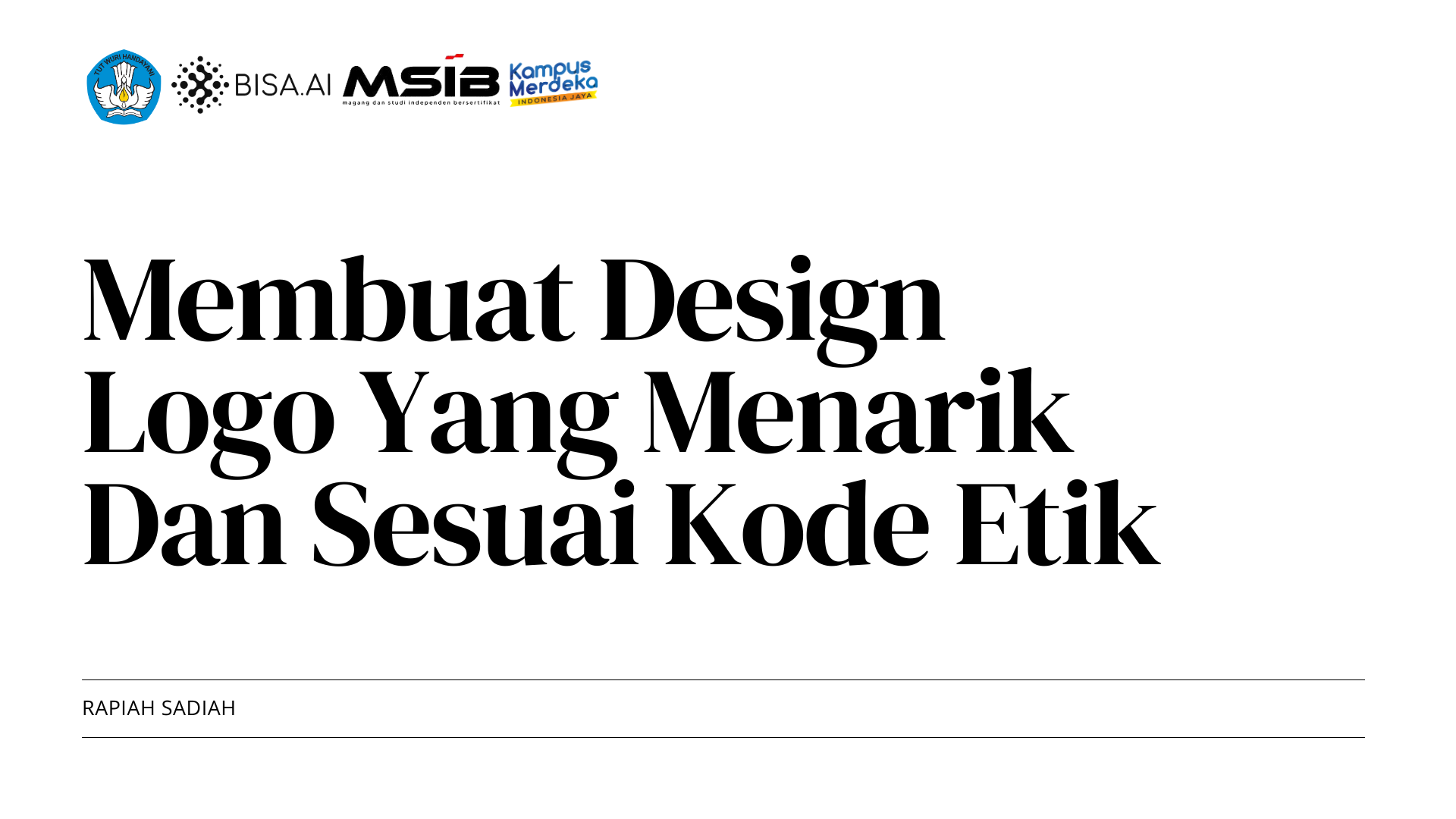 First slide