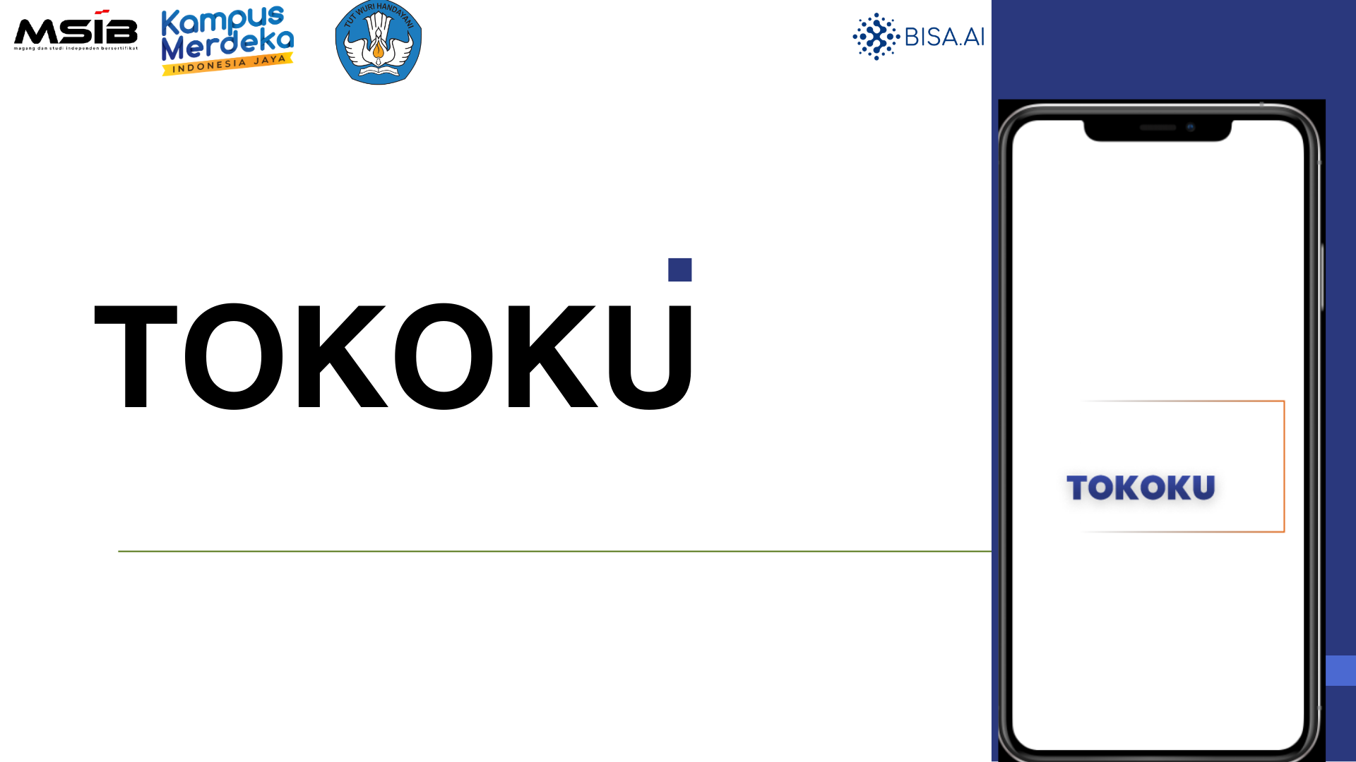 First slide