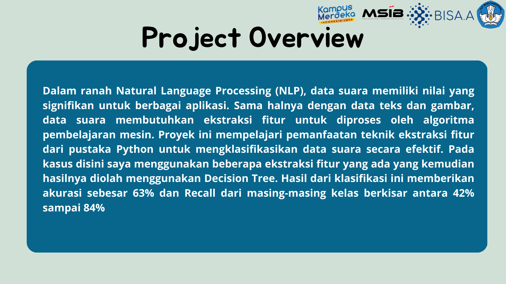 First slide