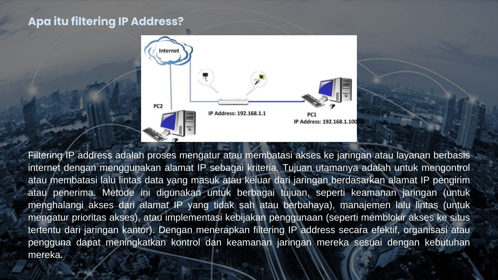 First slide