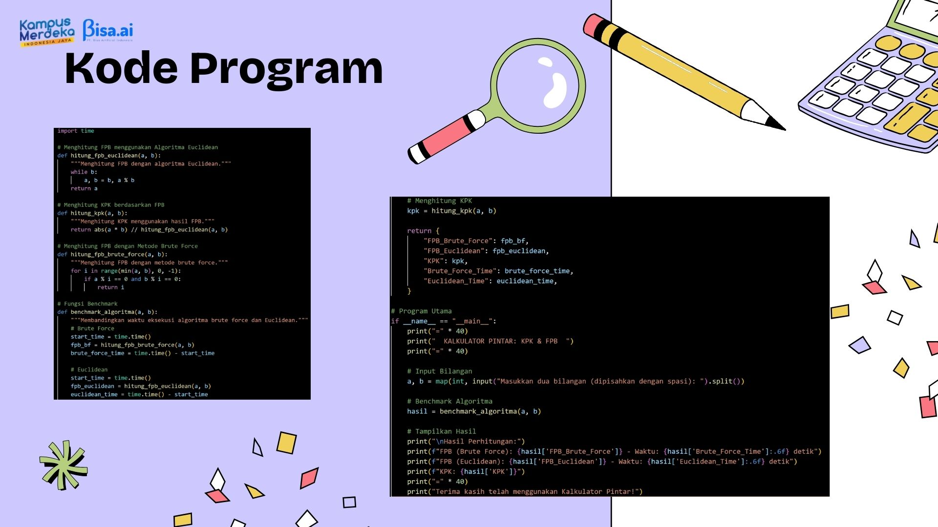 First slide