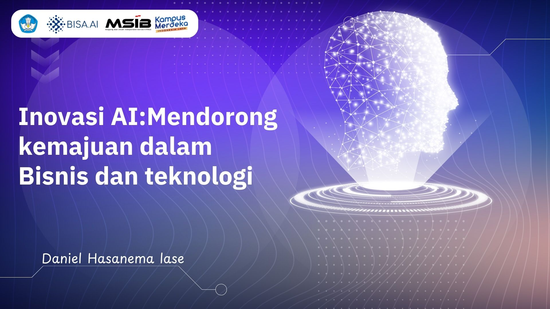 First slide
