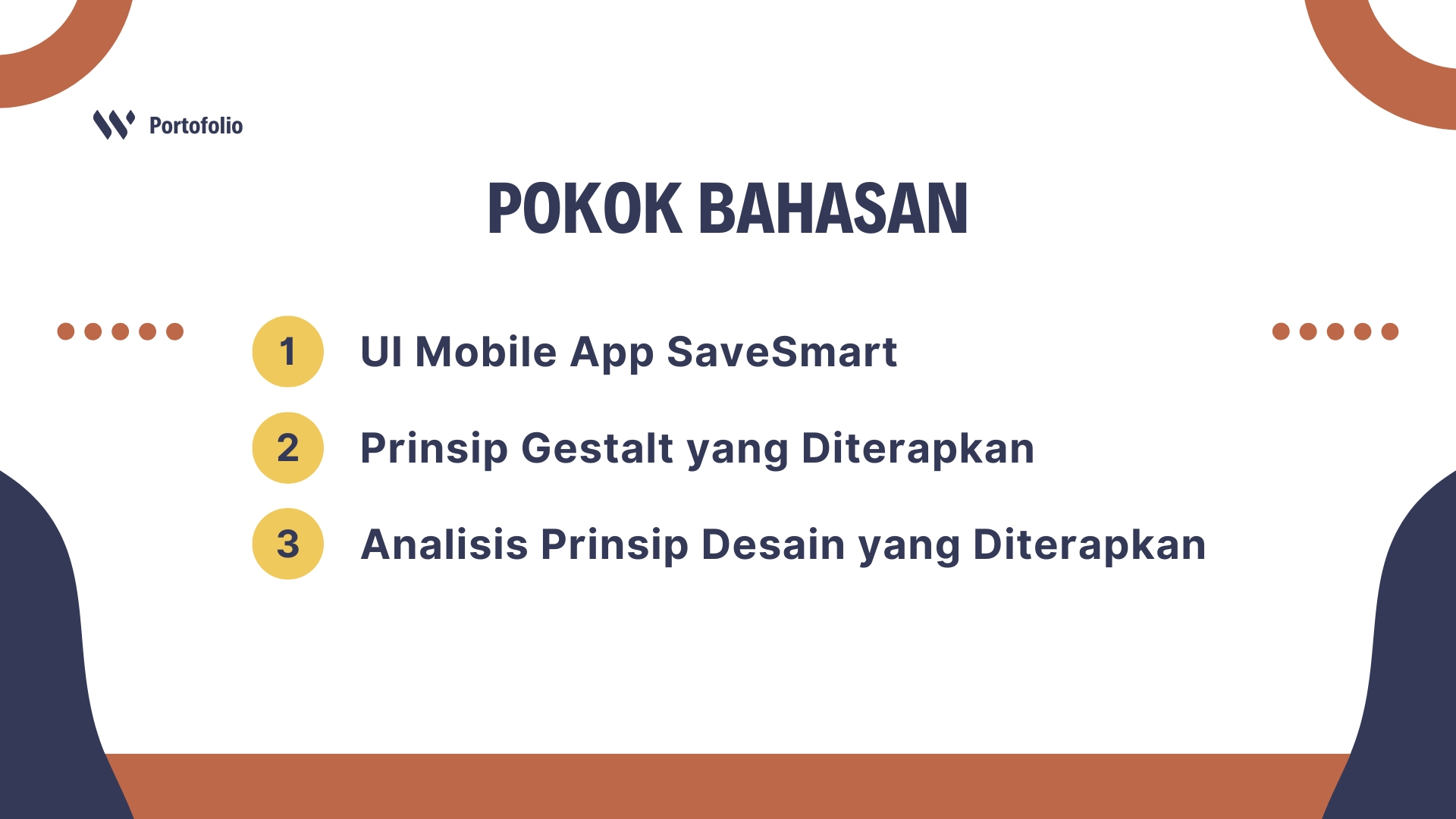 First slide