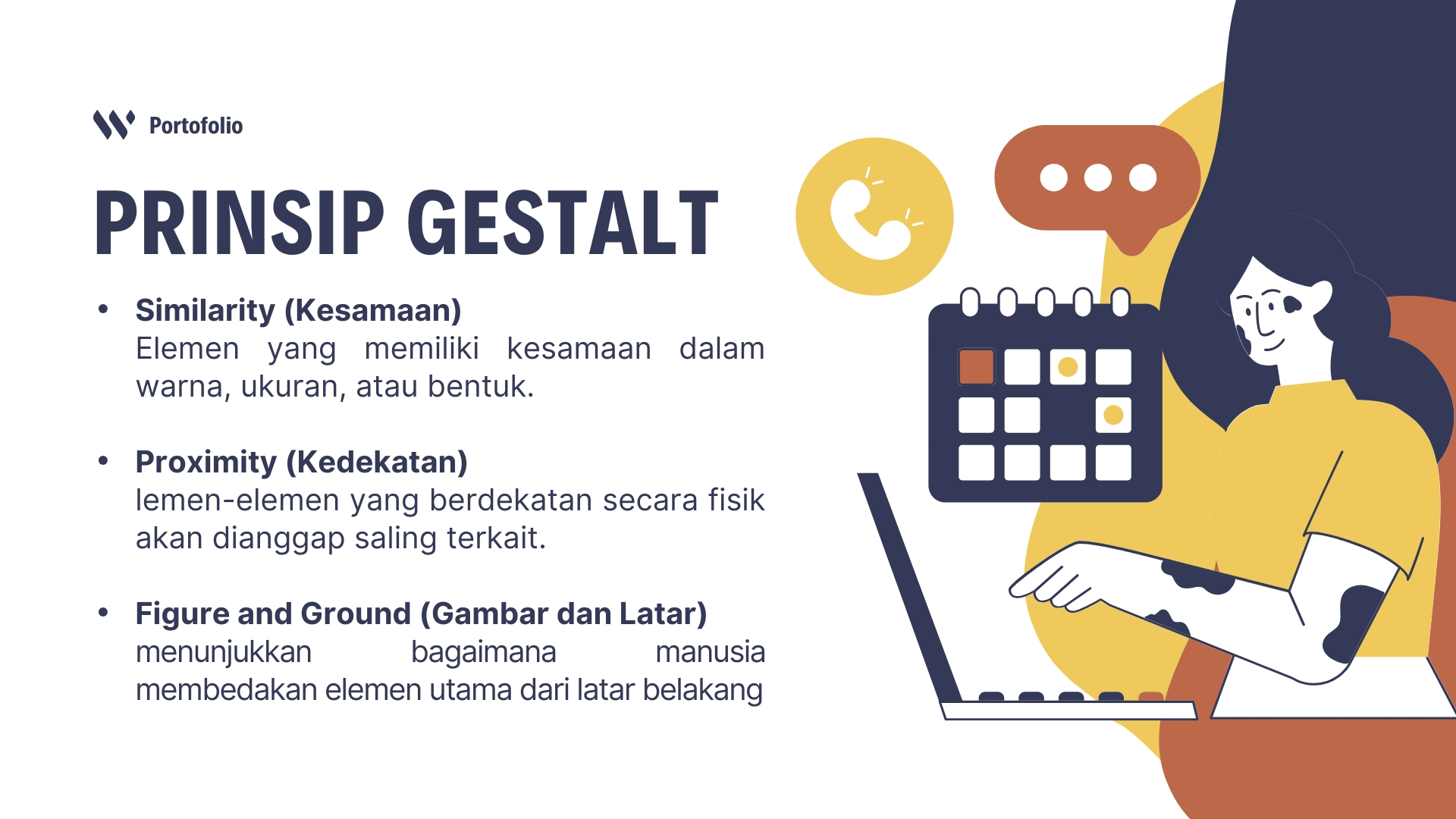 First slide