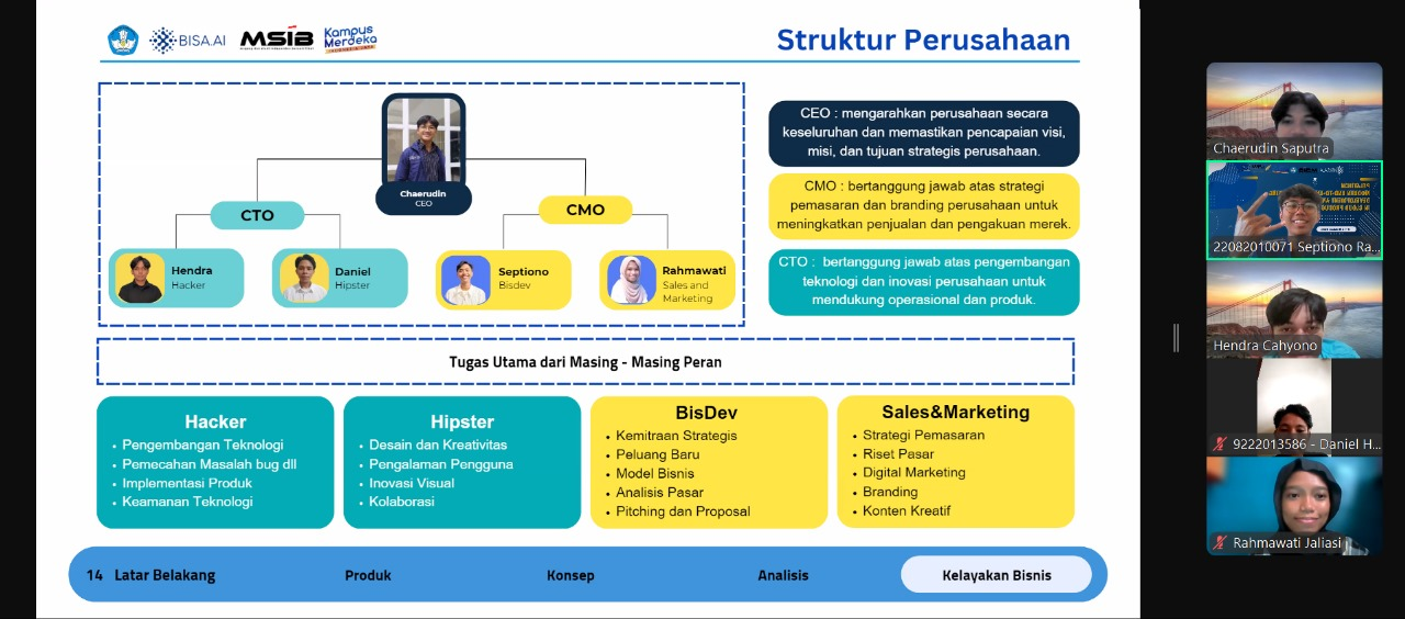 First slide