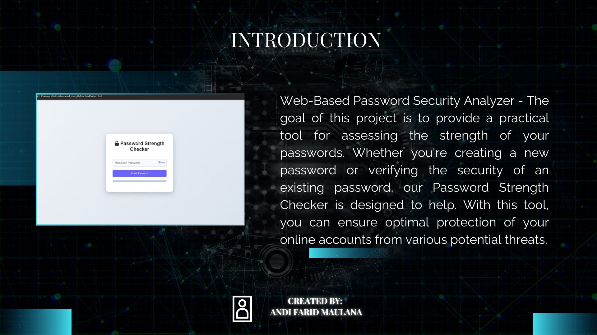 First slide