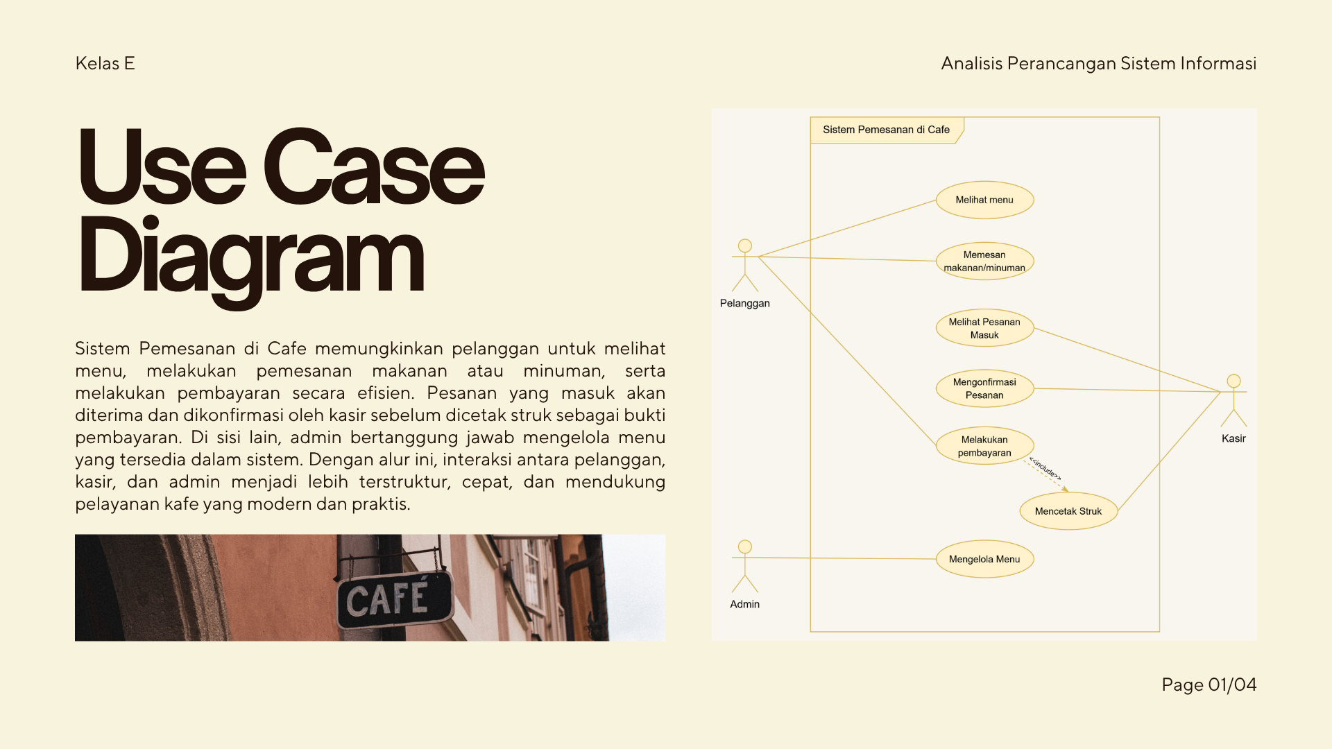 First slide