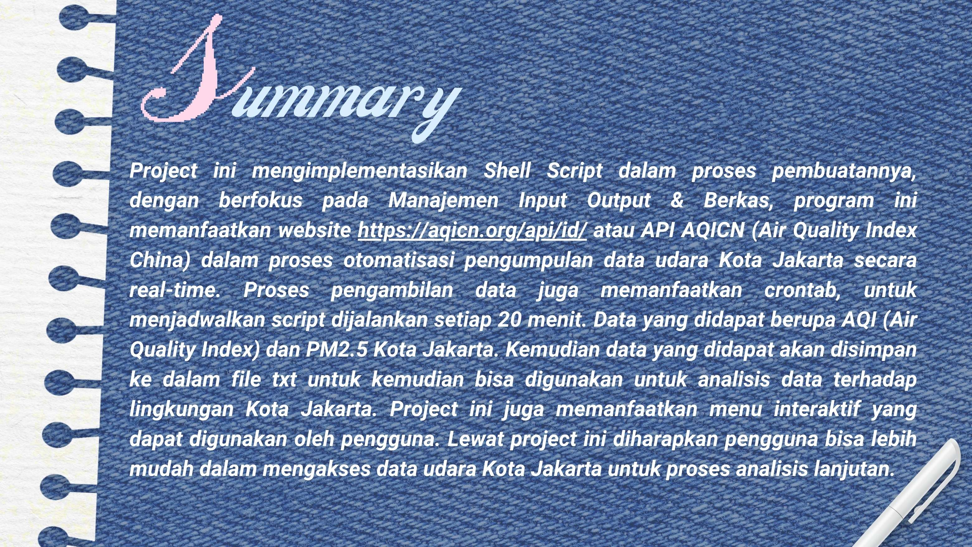 First slide