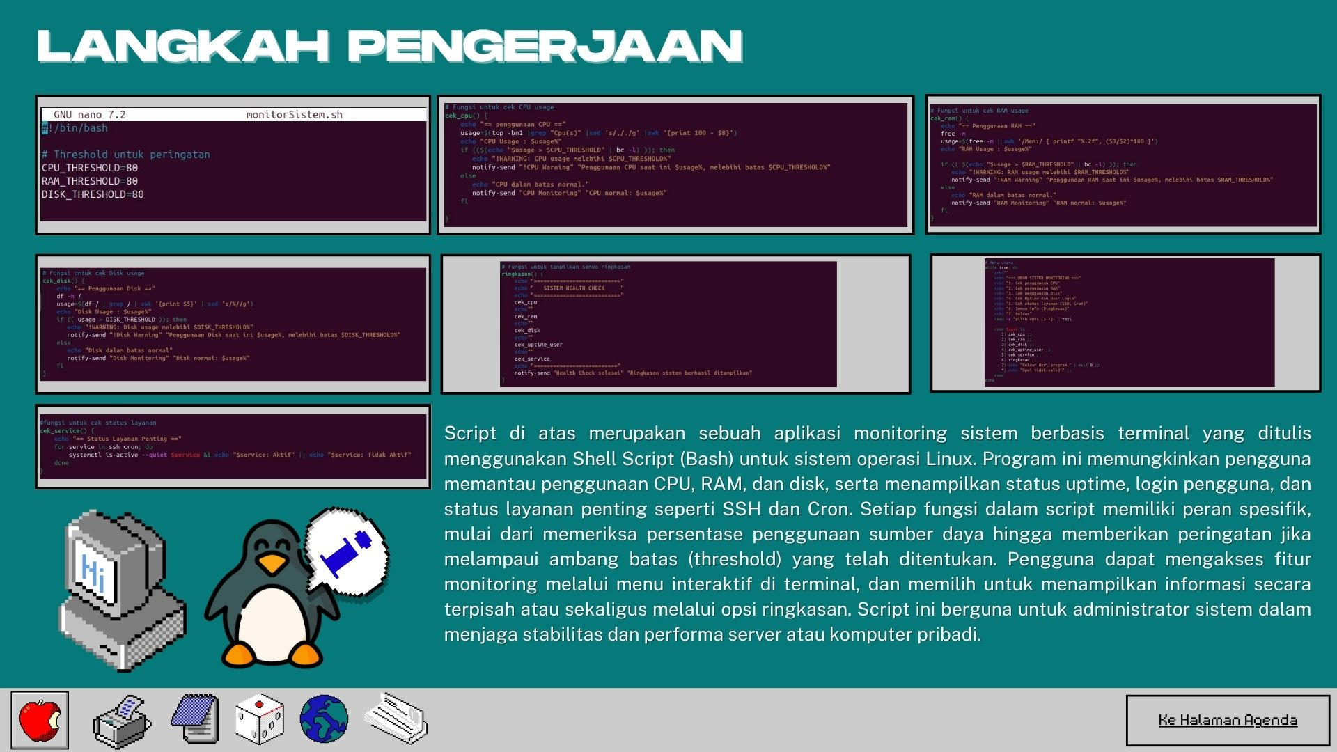 First slide
